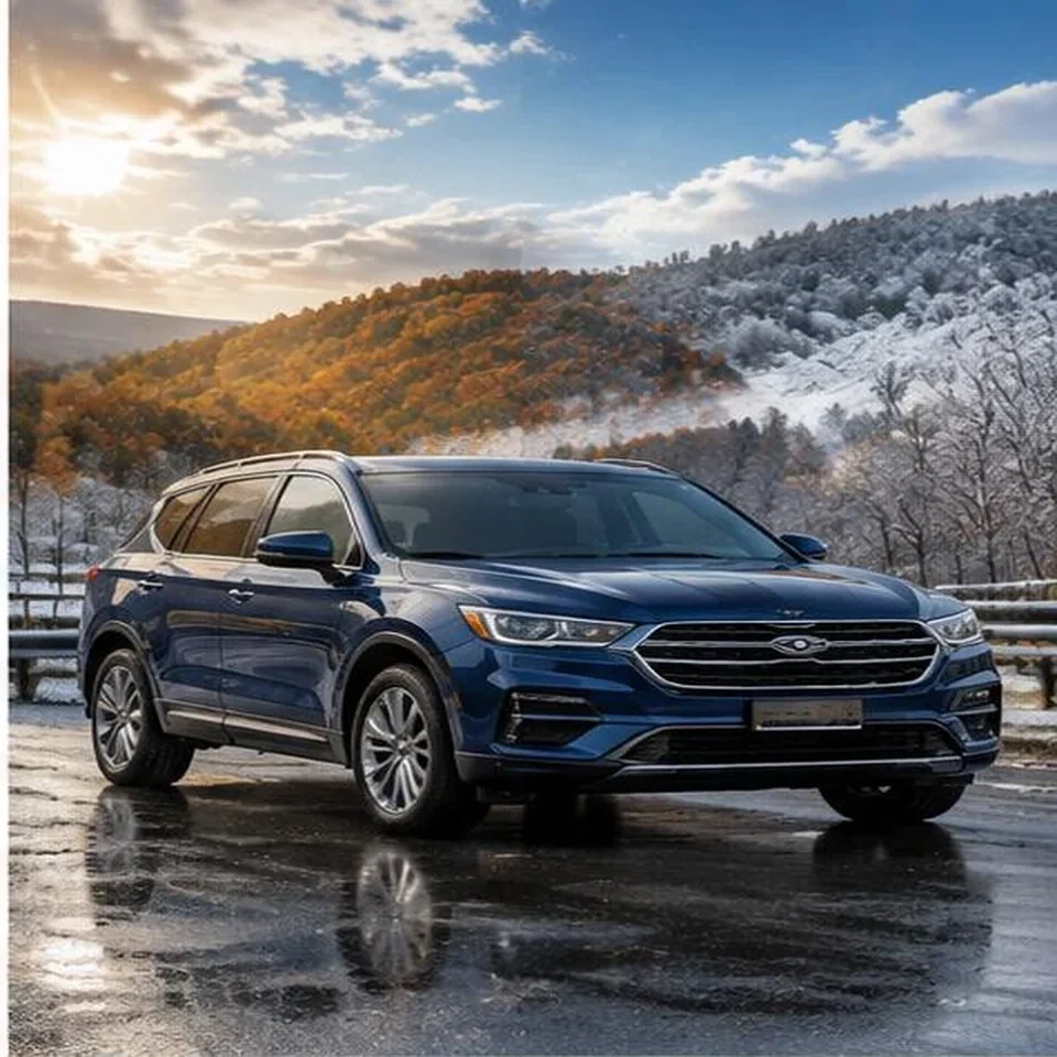 Vehicle protected from collision and severe weather risks