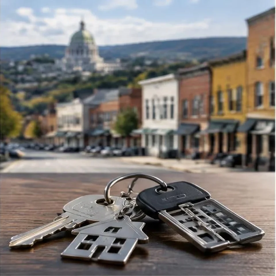 Residential property keys and property insurance paperwork